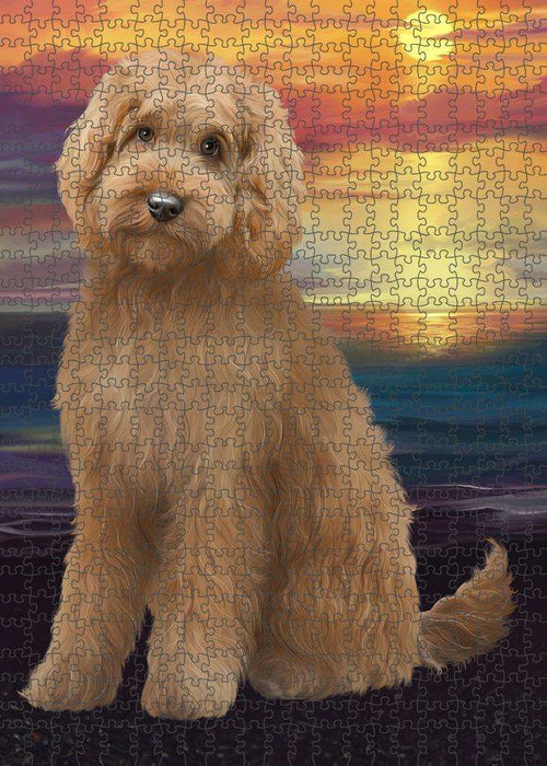 Goldendoodle Dog Puzzle with Photo Tin PUZL59340