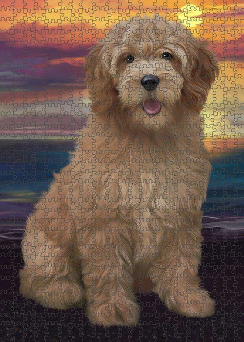 Goldendoodle Dog Puzzle with Photo Tin PUZL59343