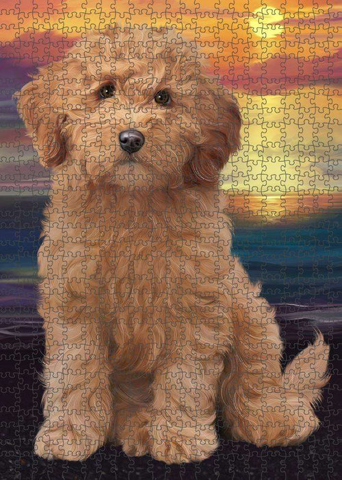 Goldendoodle Dog Puzzle with Photo Tin PUZL59346