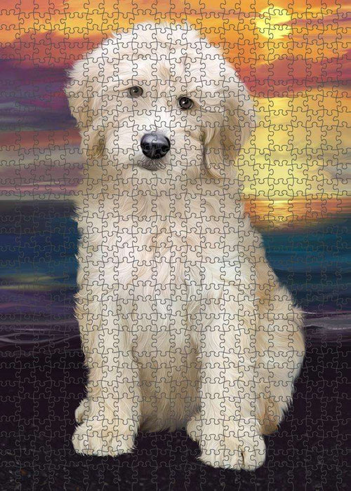Goldendoodle Dog Puzzle with Photo Tin PUZL59352