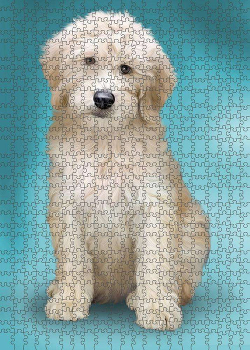 Goldendoodle Dog Puzzle with Photo Tin PUZL59355