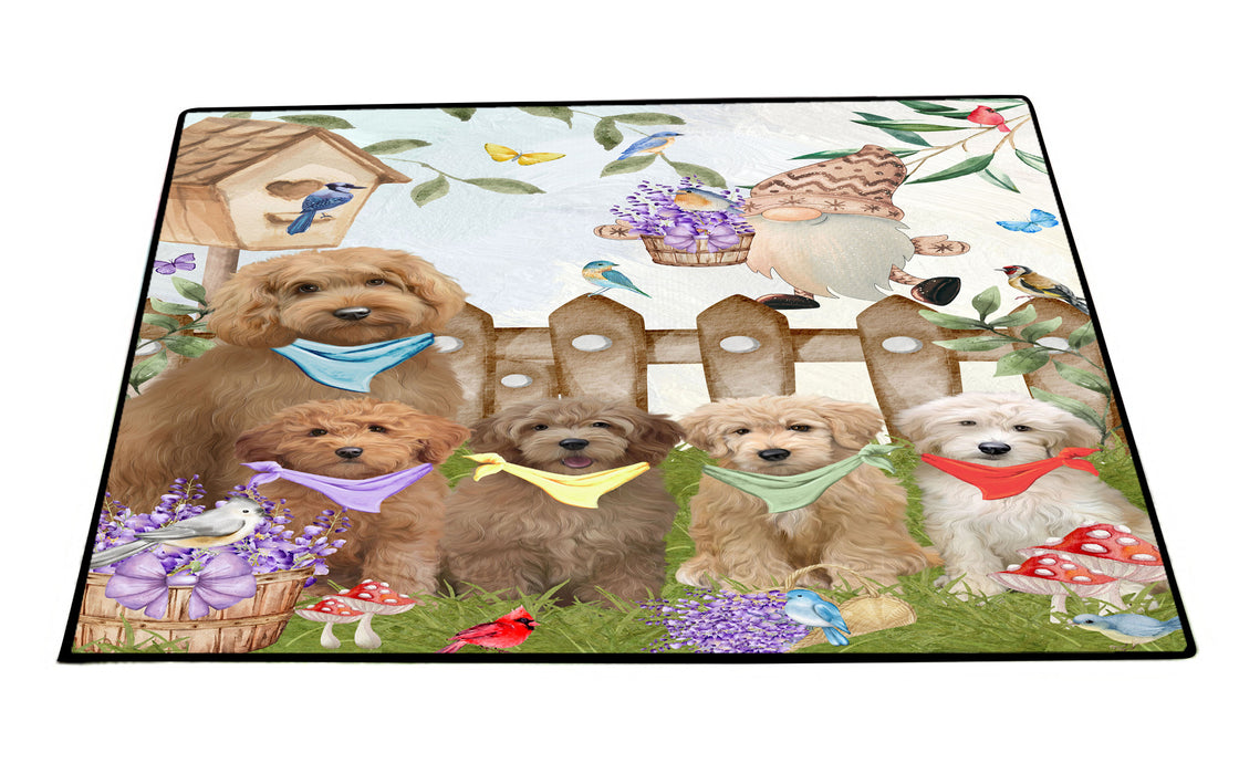 Goldendoodle Floor Mat: Explore a Variety of Designs, Anti-Slip Doormat for Indoor and Outdoor Welcome Mats, Personalized, Custom, Pet and Dog Lovers Gift