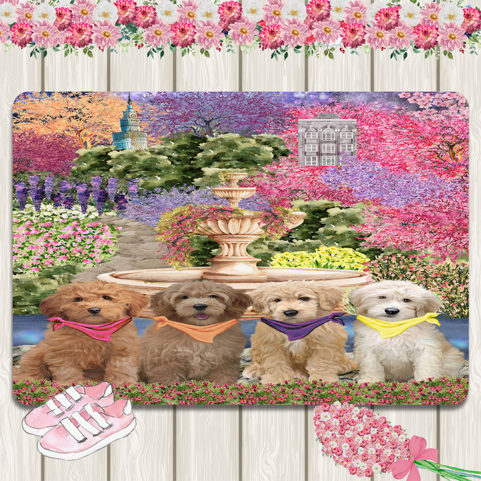 Goldendoodle Area Rug and Runner, Explore a Variety of Designs, Personalized, Indoor Floor Carpet Rugs for Home and Living Room, Custom, Dog Gift for Pet Lovers