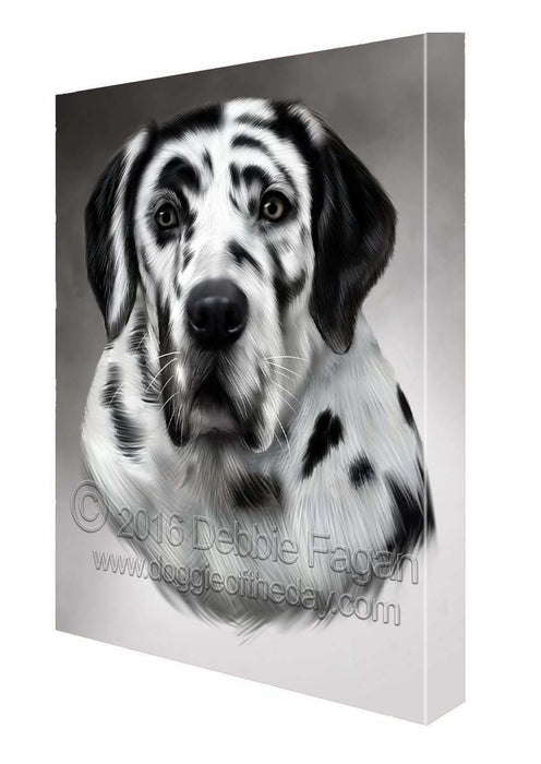Great Dane Dog Art Portrait Print Canvas