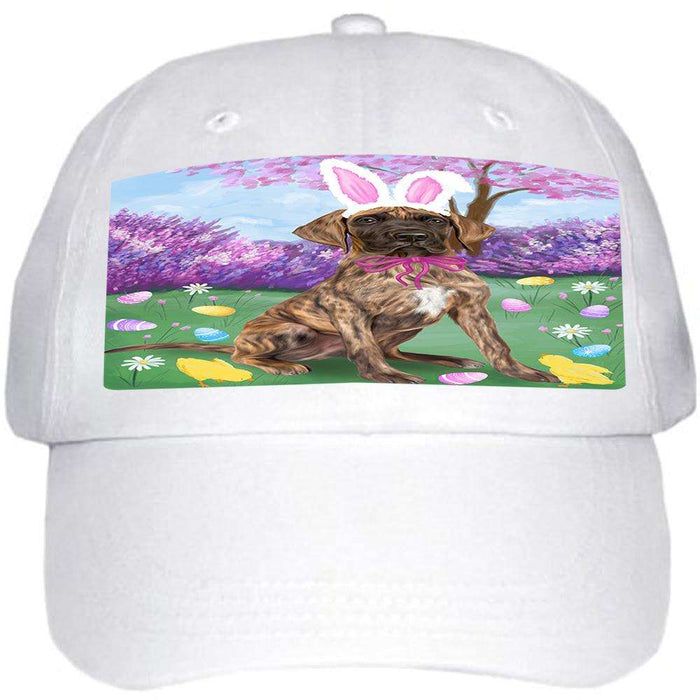 Great Dane Dog Easter Holiday Ball Hat Cap HAT51201