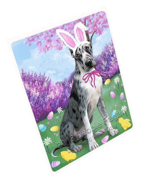 Great Dane Dog Easter Holiday Large Refrigerator / Dishwasher Magnet RMAG54654