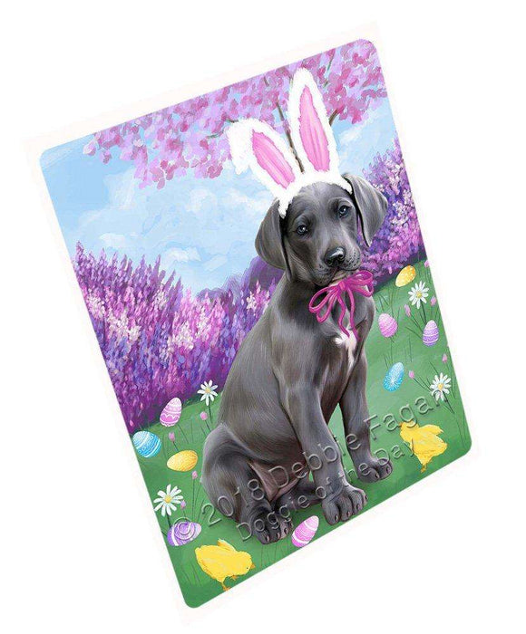 Great Dane Dog Easter Holiday Large Refrigerator / Dishwasher Magnet RMAG54666