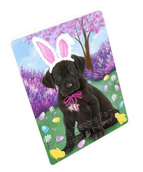 Great Dane Dog Easter Holiday Large Refrigerator / Dishwasher Magnet RMAG54678