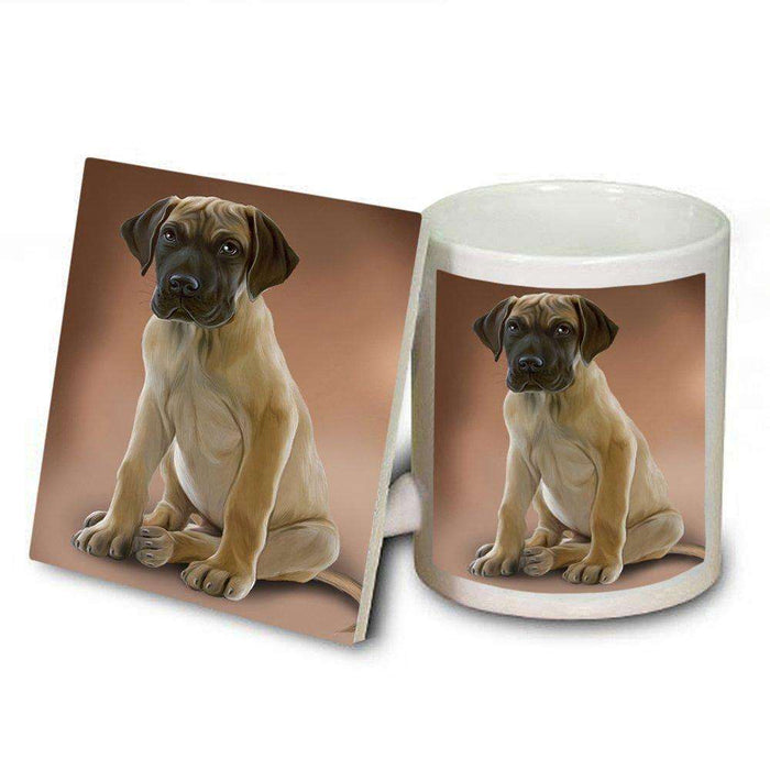 Great Dane Dog Mug and Coaster Set