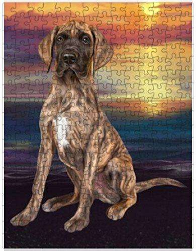 Great Dane Dog Puzzle with Photo Tin