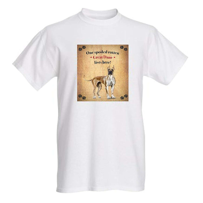 Great Dane Spoiled Rotten Dog T-Shirt