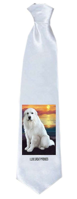 Great Pyrenees Dog Neck Tie TIE48289