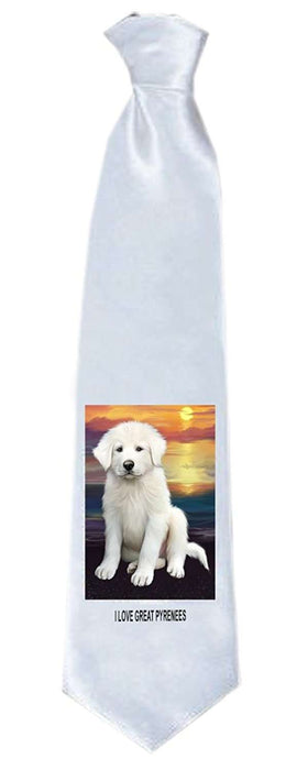 Great Pyrenees Dog Neck Tie TIE48291