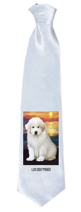 Great Pyrenees Dog Neck Tie TIE48293