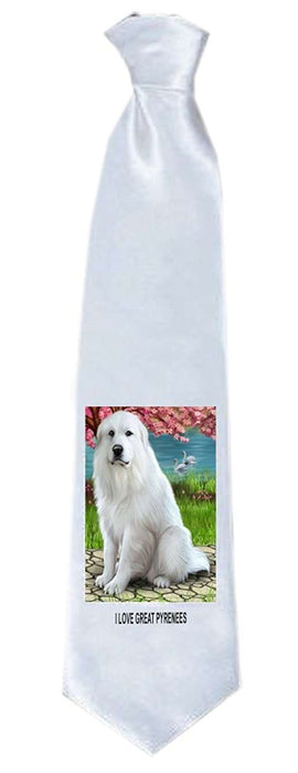 Great Pyrenees Dog Neck Tie TIE48295