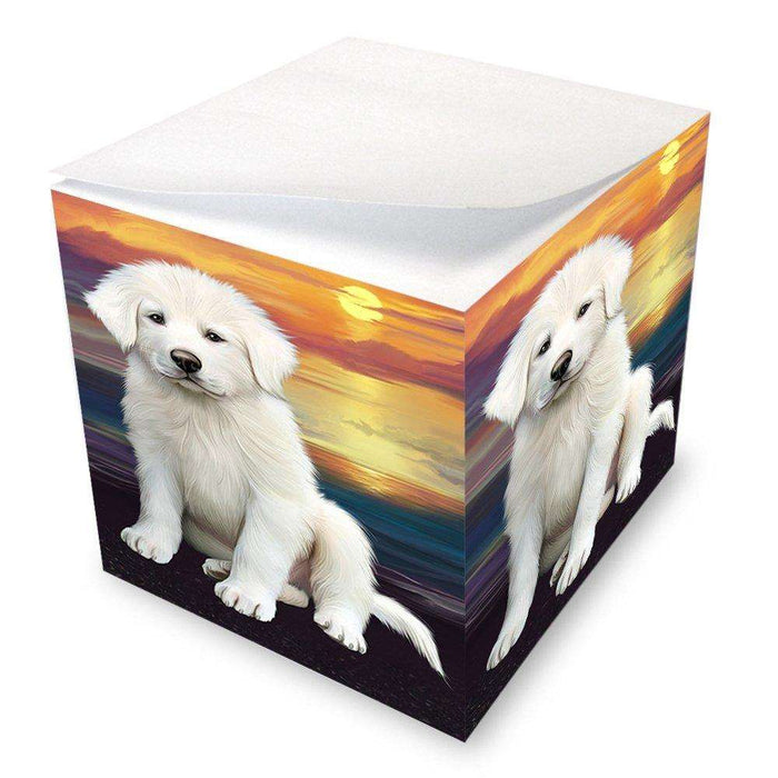 Great Pyrenees Dog Note Cube NOC48490