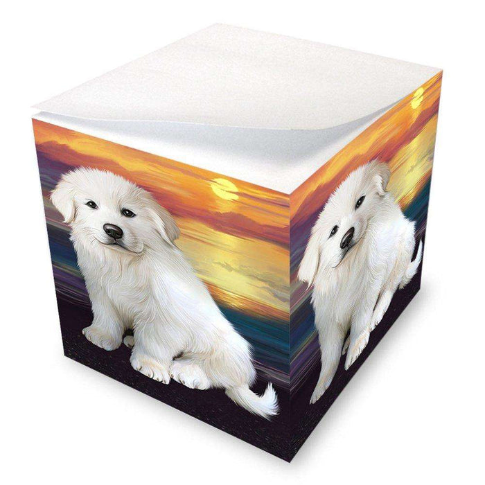 Great Pyrenees Dog Note Cube NOC48491