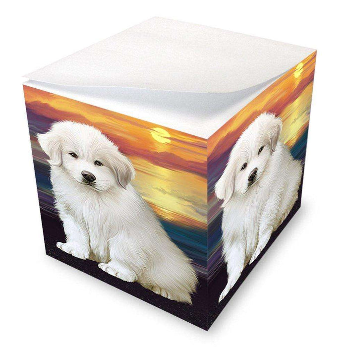 Great Pyrenees Dog Note Cube NOC48492
