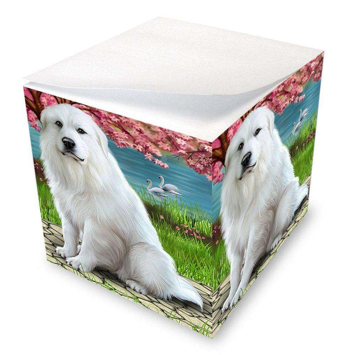 Great Pyrenees Dog Note Cube NOC48494
