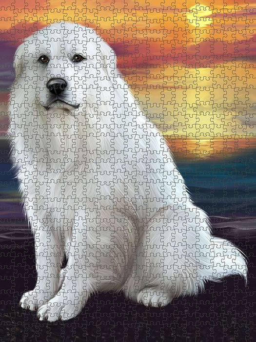 Great Pyrenees Dog Puzzle with Photo Tin PUZL49317