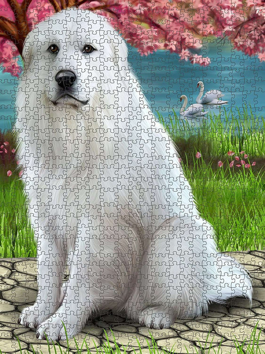 Great Pyrenees Dog Puzzle with Photo Tin PUZL49335