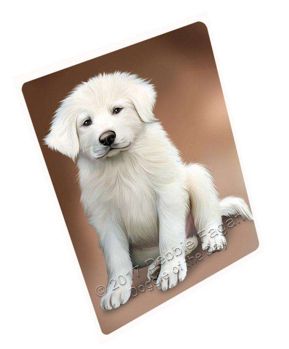 Great Pyrenees Dog Tempered Cutting Board C49320