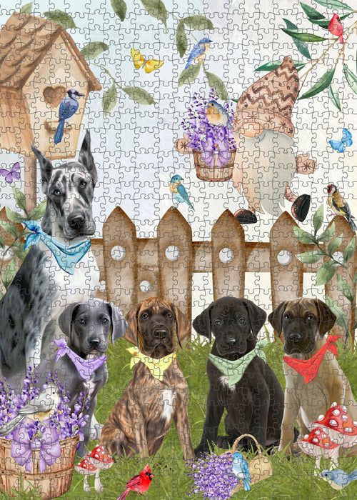Great Dane Jigsaw Puzzle for Adult: Explore a Variety of Designs, Custom, Personalized, Interlocking Puzzles Games, Dog and Pet Lovers Gift