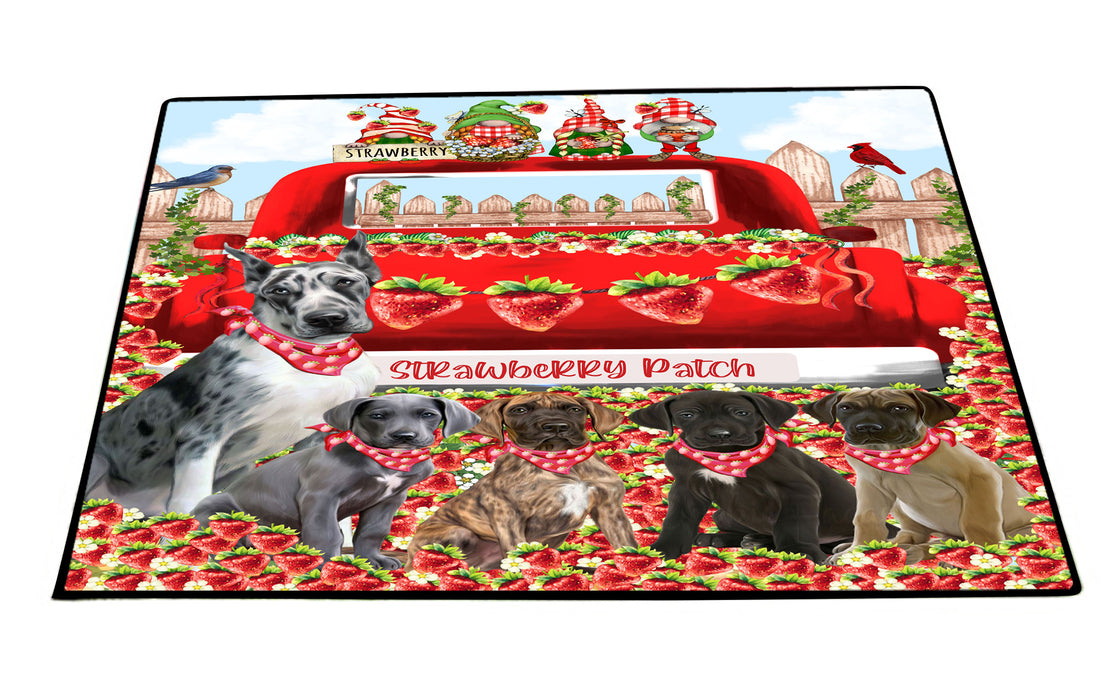 Great Dane Floor Mat, Explore a Variety of Custom Designs, Personalized, Non-Slip Door Mats for Indoor and Outdoor Entrance, Pet Gift for Dog Lovers
