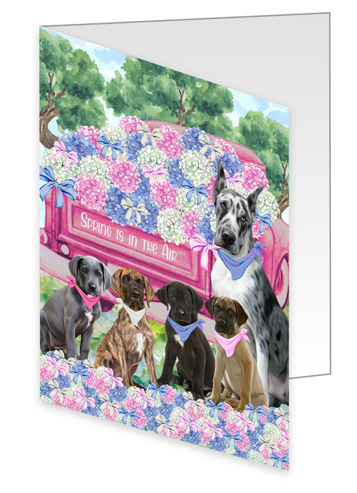 Great Dane Greeting Cards & Note Cards: Explore a Variety of Designs, Custom, Personalized, Halloween Invitation Card with Envelopes, Gifts for Dog Lovers