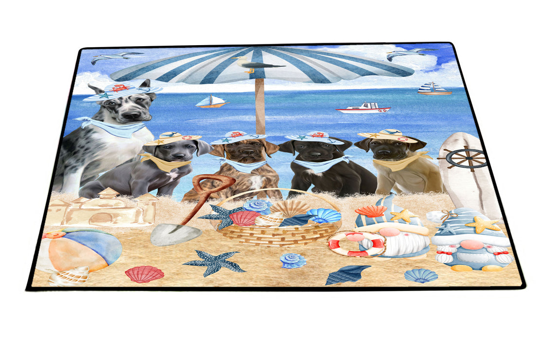 Great Dane Floor Mat: Explore a Variety of Designs, Custom, Personalized, Anti-Slip Door Mats for Indoor and Outdoor, Gift for Dog and Pet Lovers
