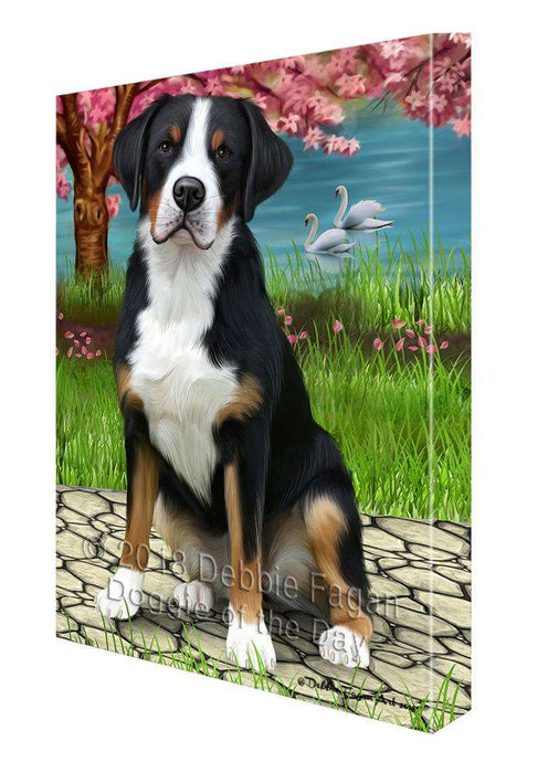 Greater Swiss Mountain Dog Canvas Print Wall Art Décor CVS92600