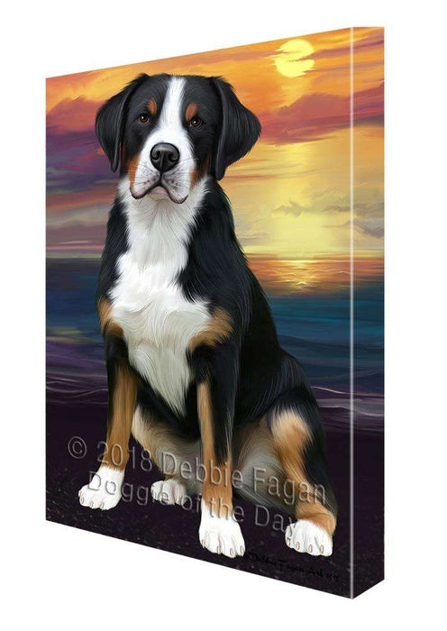 Greater Swiss Mountain Dog Canvas Print Wall Art Décor CVS92843