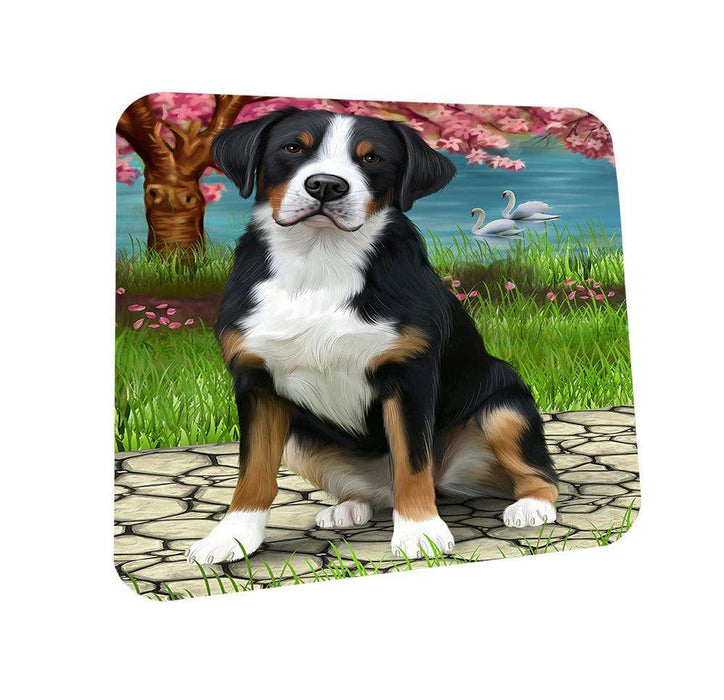 Greater Swiss Mountain Dog Coasters Set of 4 CST52709