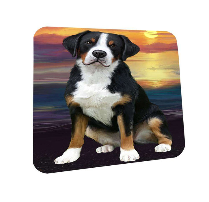 Greater Swiss Mountain Dog Coasters Set of 4 CST52736