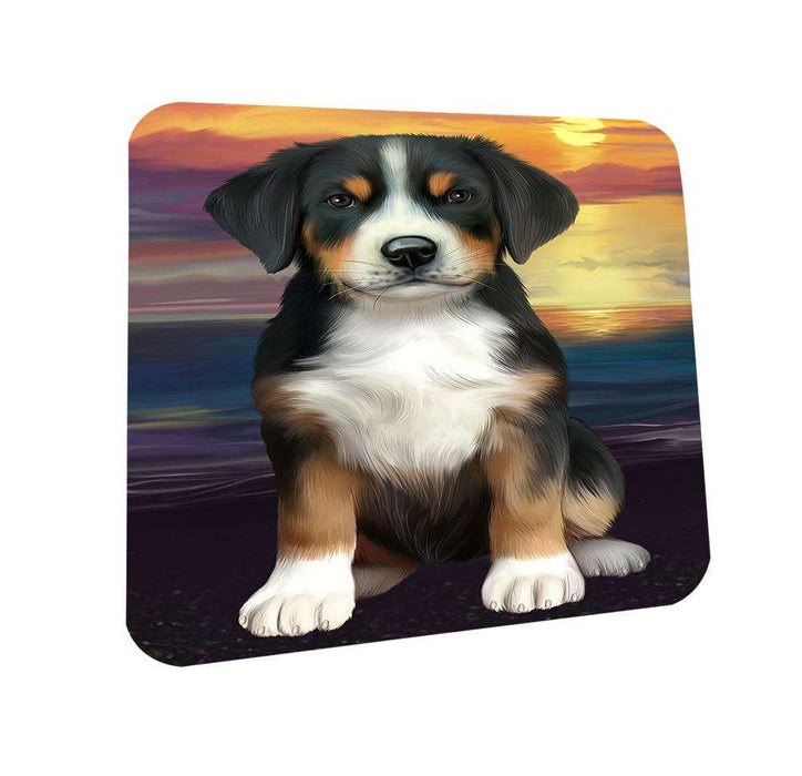 Greater Swiss Mountain Dog Coasters Set of 4 CST52737