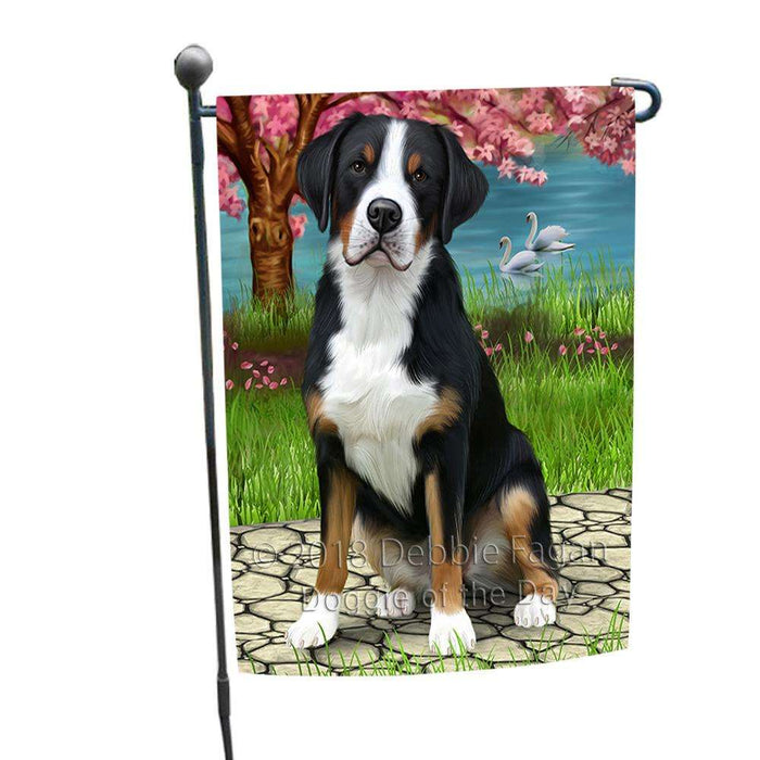 Greater Swiss Mountain Dog Garden Flag GFLG52812