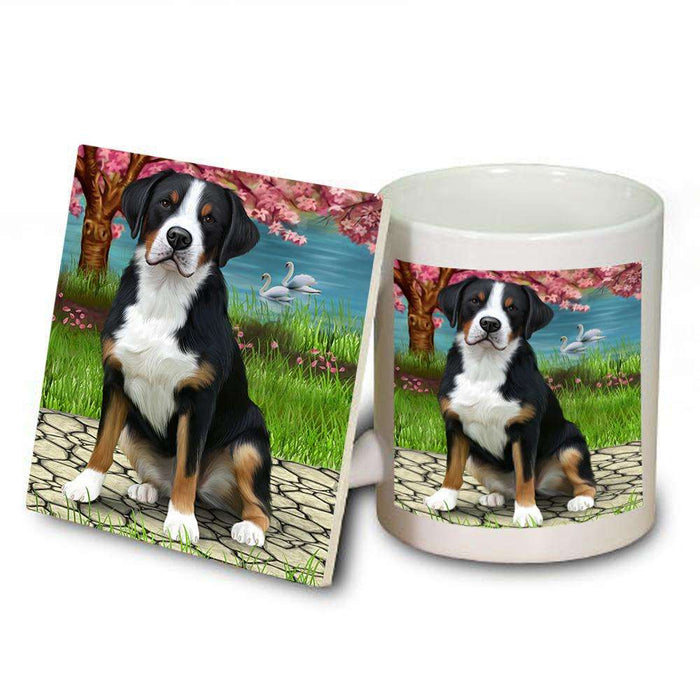 Greater Swiss Mountain Dog Mug and Coaster Set MUC52742