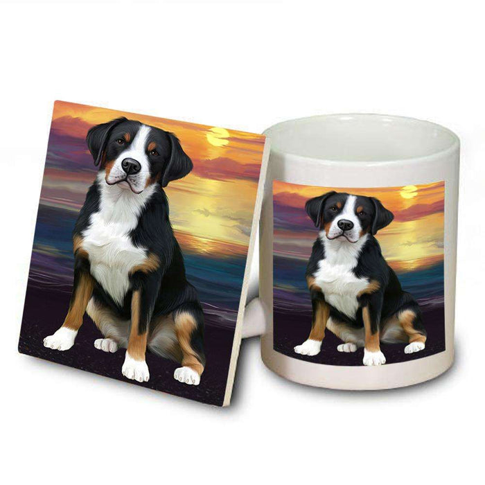 Greater Swiss Mountain Dog Mug and Coaster Set MUC52769