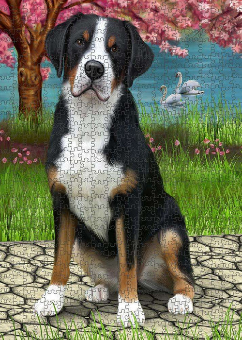 Greater Swiss Mountain Dog Puzzle with Photo Tin PUZL62574