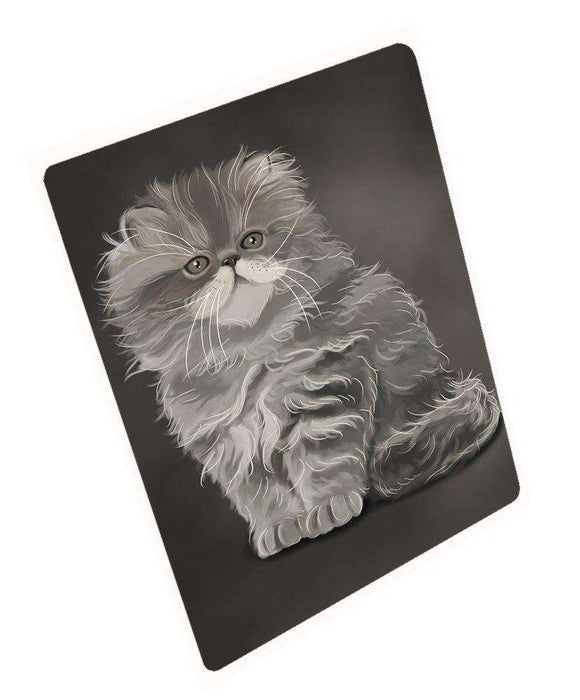 Grey Persian Cat Magnet
