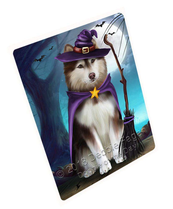 Happy Halloween Trick or Treat Alaskan Malamute Dog Blanket BLNKT108948