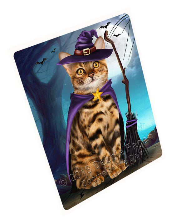 Happy Halloween Trick or Treat Bengal Cat Cutting Board C68325