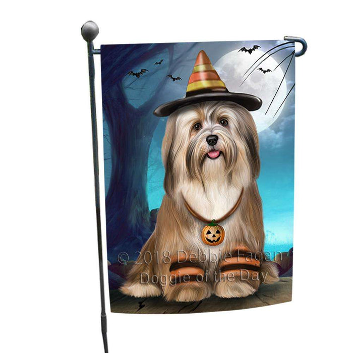 Happy Halloween Trick or Treat Havanese Dog Garden Flag GFLG54691