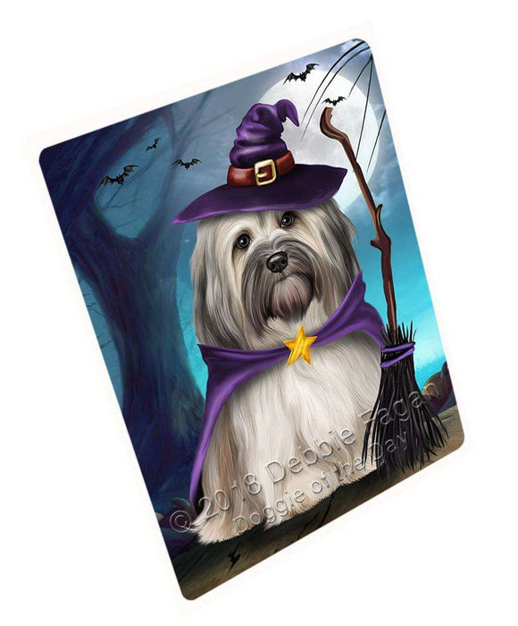 Happy Halloween Trick or Treat Havanese Dog Large Refrigerator / Dishwasher Magnet RMAG88668