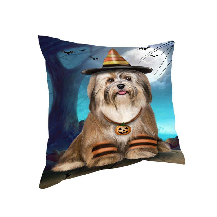Happy Halloween Trick or Treat Havanese Dog Pillow PIL75140