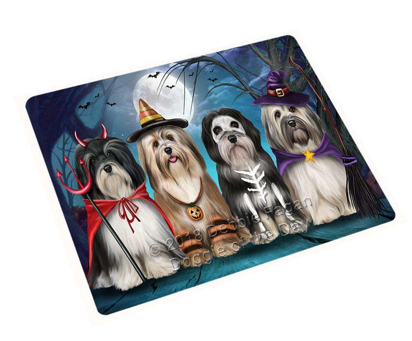 Happy Halloween Trick or Treat Havaneses Dog Cutting Board C68265