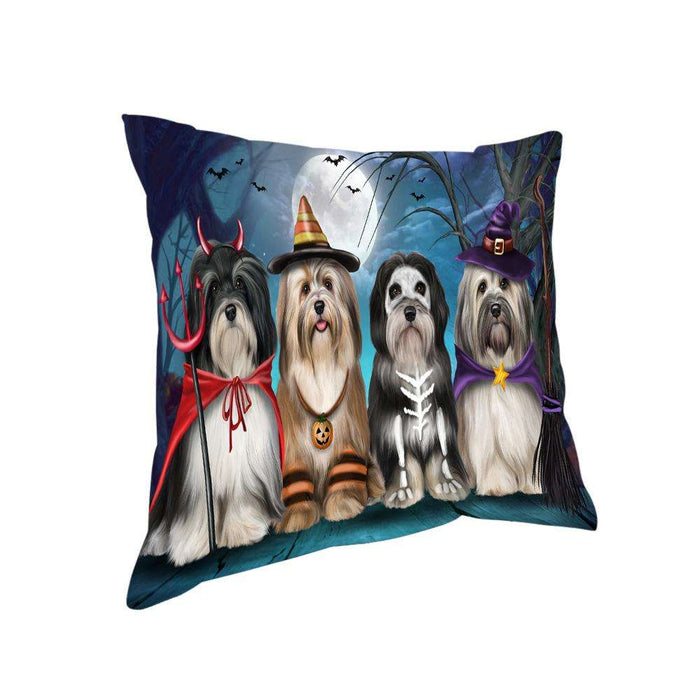Happy Halloween Trick or Treat Havaneses Dog Pillow PIL75052