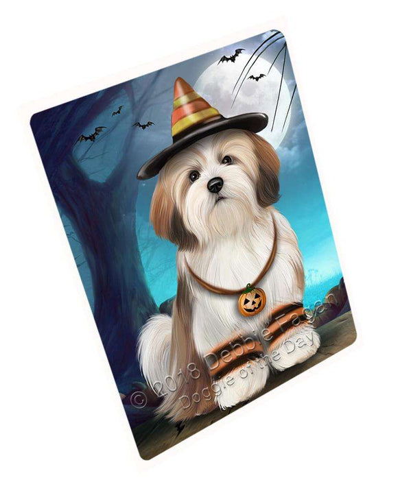 Happy Halloween Trick or Treat Malti Tzu Dog Blanket BLNKT109074