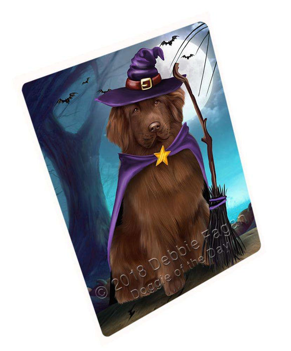 Happy Halloween Trick or Treat Newfoundland Dog Blanket BLNKT109128