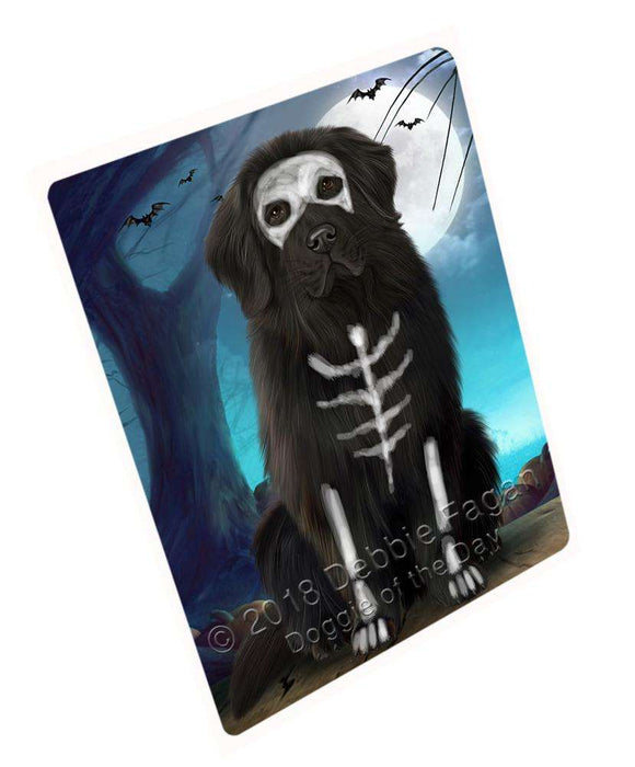 Happy Halloween Trick or Treat Newfoundland Dog Cutting Board C68370